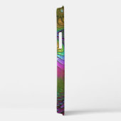 De kleurrijke lichtgevende Trippy Abstracte Fracta Case-Mate iPhone Case (Achterkant / Rechts)