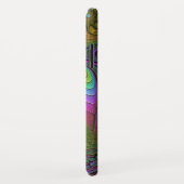 De kleurrijke lichtgevende Trippy Abstracte Fracta Case-Mate iPhone Case (Achterkant/rechts)