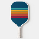 De  Kleurrijke Lijnen van de terugkeer Gepersonali Pickleball Paddle (Achterkant)