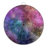 De kleurrijke melkweg dartbord (Voorkant)