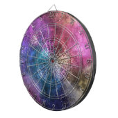 De kleurrijke melkweg dartbord (Voorkant Rechts)