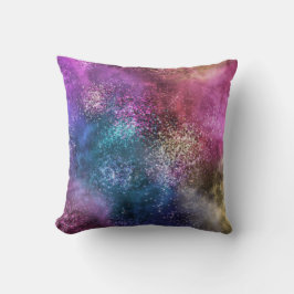 De kleurrijke melkweg kussen