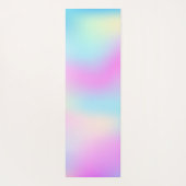 De kleurrijke moderne achtergrond yogamat (Achterkant)