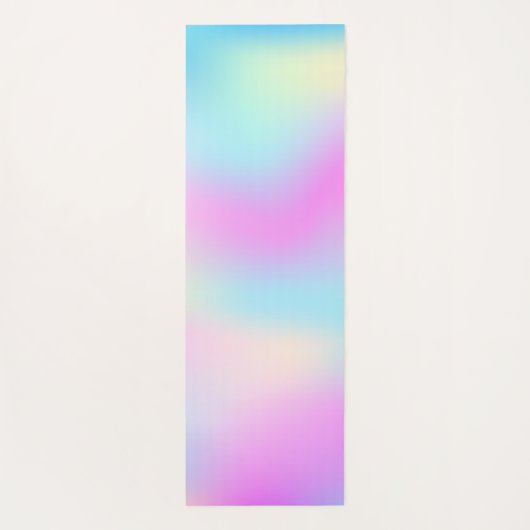 De kleurrijke moderne achtergrond yogamat (Achterkant)