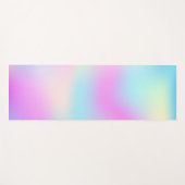 De kleurrijke moderne achtergrond yogamat (Voorkant (horizontaal))