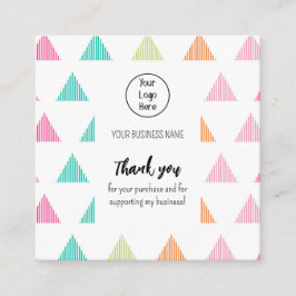 De kleurrijke review van het visitekaartje van de 