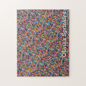 De kleurrijke Sponken voegen om het even welke Naa Legpuzzel (Verticaal)