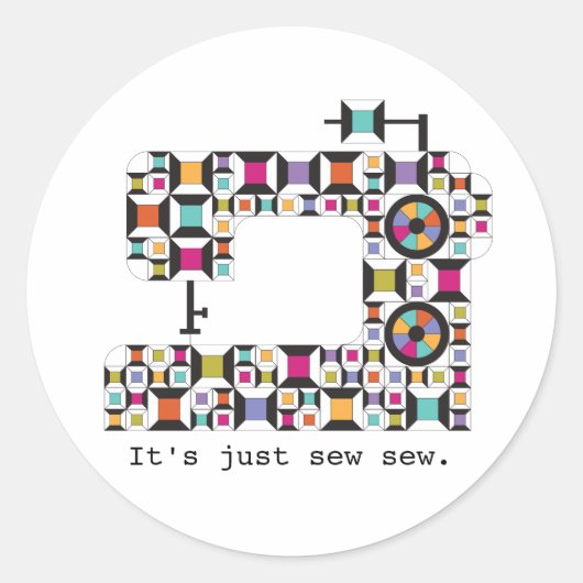 De kleurrijke Stickers van het Patroon van het (Voorkant)