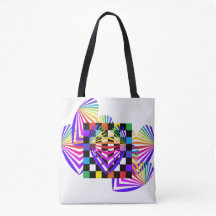 De Kleurrijke Tassen van de Zomer van de Liefde