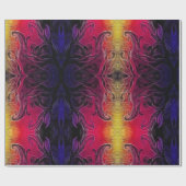 De kleurrijke tuin cadeaupapier (Vlak)