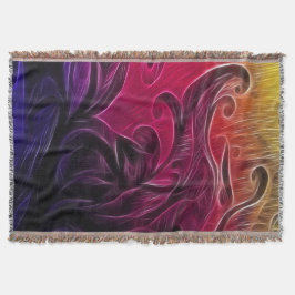 De kleurrijke tuin deken