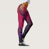 De kleurrijke tuin leggings (Rechts)