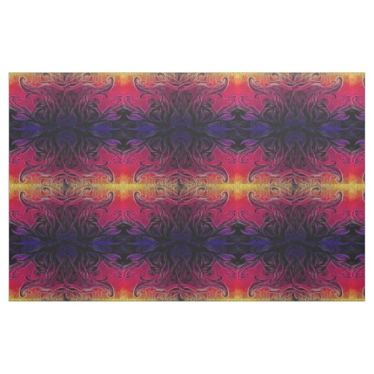 De kleurrijke tuin stof (Fat Quarter)