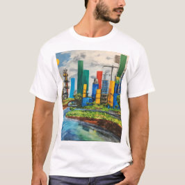 De kleurrijke vallei t-shirt