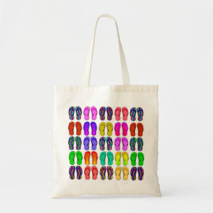 De kleurrijke Zak van het Strand van het Tote Bag