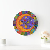 De kleurrijke Zon, Maan en Klok van Sterren (Huis)