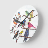 De kleurrijke zongkuiken van het varken ronde klok (Hoek)