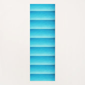 De kleurstoffen van water op een jogasmat yogamat (Voorkant)