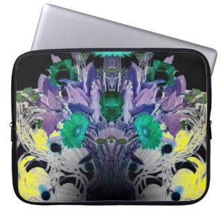 De kleurwijn en de Rozen wijzigen Laptop Sleeve