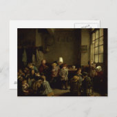 De kleuterschool briefkaart (Voorkant / Achterkant)