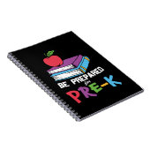 De kleuterschool voor de kleuterschool wordt voorb notitieboek (Rechterzijde)