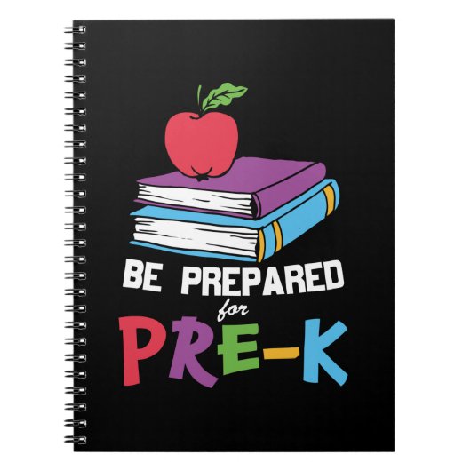 De kleuterschool voor de kleuterschool wordt voorb notitieboek (Voorkant)