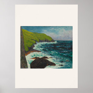 De Kliffen bij Beg-ar-Fry door Maufra - Kustkunst Poster