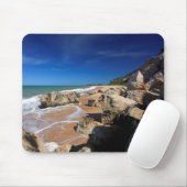 De kliffen in het strand van Rio Da Barra Muismat (Met muis)