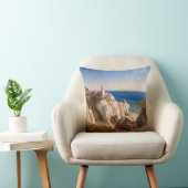 De kliffen van het eiland Mon door Louis Gurlitt Kussen (Stoel)