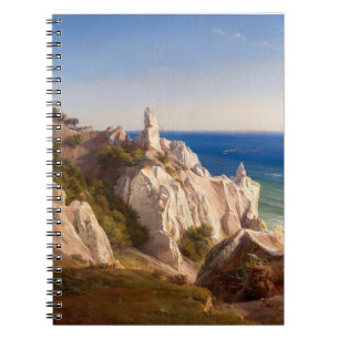 De Kliffen van het Eiland Mon door Louis Gurlitt Notitieboek