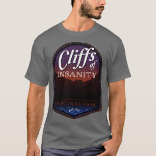 De kliffen van krankzinnigheid t-shirt