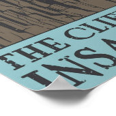 DE KLIFFEN VAN SANITAIRE MAATREGELEN POSTER (Hoek)