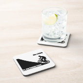 De klim is mijn gelukkige uur bier onderzetter (Rechterzijde)