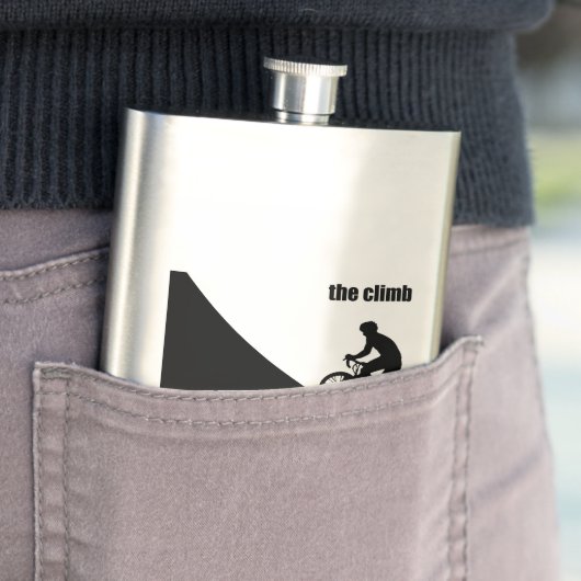 De klim is mijn gelukkige uur flacon (Voorbeeld)