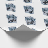 DE KLIMAATVERANDERING IS ECHT CADEAUPAPIER (Hoek)