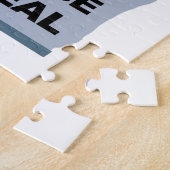 DE KLIMAATVERANDERING IS ECHT LEGPUZZEL (Zijkant)