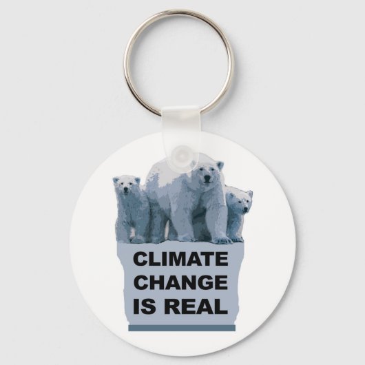 DE KLIMAATVERANDERING IS ECHT SLEUTELHANGER (Voorkant)