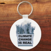 DE KLIMAATVERANDERING IS ECHT SLEUTELHANGER (Voorkant)
