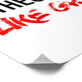 DE KLIMAATVERANDERING IS SLECHTS EEN THEORIE ZOALS POSTER (Hoek)