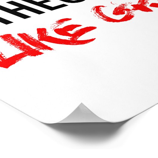 DE KLIMAATVERANDERING IS SLECHTS EEN THEORIE ZOALS POSTER (Hoek)