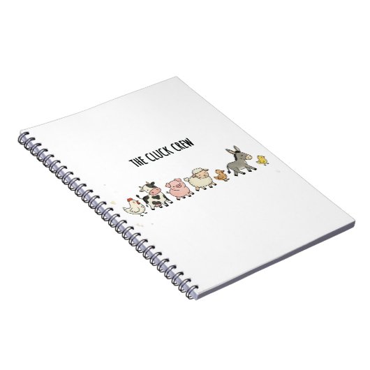 "De Kloek Crew" Notitieboek (Rechterzijde)