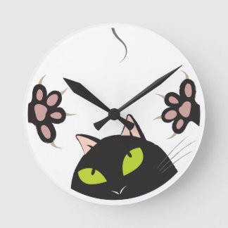 "De Klok horloge van de mijn klauwen" Muur