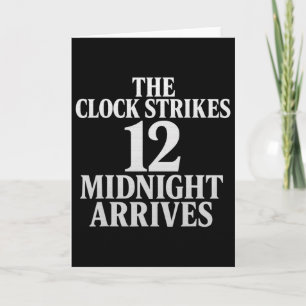 De Klok Slaat 12 Middernacht Komt Meme  Kaart