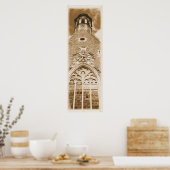 De klok tikt. poster (Keuken)