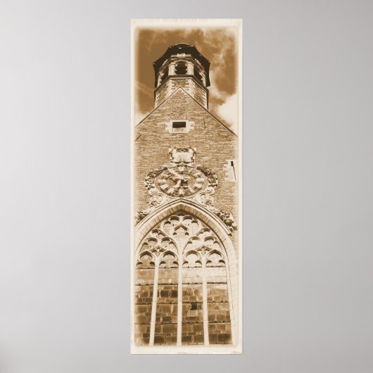 De klok tikt. poster (Voorkant)