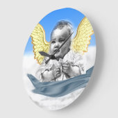 de klok van de babyEngel (Hoek)