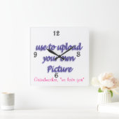 De Klok van de Foto van de familie - pas en person (Huis)