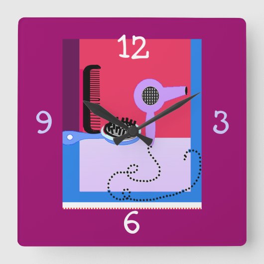 De klok van de Hair Stylist (Voorkant)