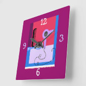 De klok van de Hair Stylist (Hoek)