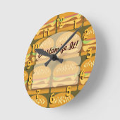 De Klok van de Hamburger van de douane (Hoek)